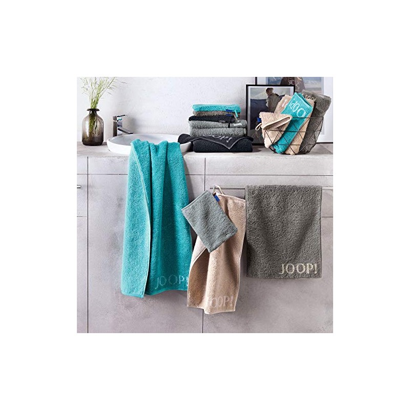 Joop! Classic Doubleface 1600 hand towel, silver 76, 50 x