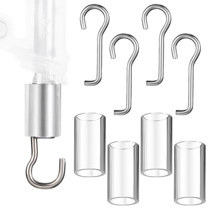 Ninehaoou 4 Set Wand Wire and Sleeve Collar for Horizontal