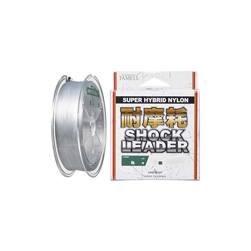 YAMATOYO, Reader, Abrasion Resistant Shock Leader, Nylon, 16.3 ft (50