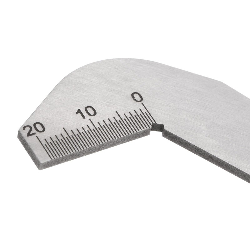 sourcing map Drill Bit Gauges 118 Degree Drill Sharpening Gauge,