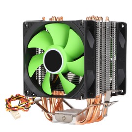 CPU Cooler Direct Contact Technology Precise Airflow Low Noise Excellent Heat Dissipation Six Tubes CPU Fan for CeleronpDual Fan