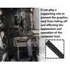 KAPSING Graphics Card Holder, GPU Holder, Aluminium Graphics Card Holder,