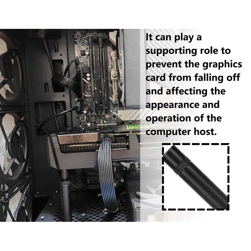 KAPSING Graphics Card Holder, GPU Holder, Aluminium Graphics Card Holder,