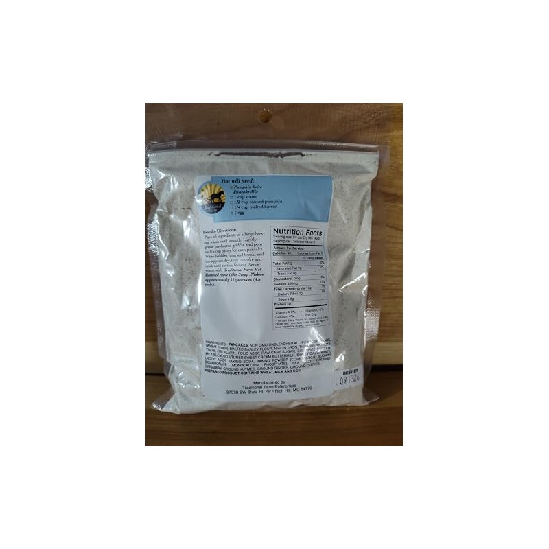 Pumpkin Spice Pancake Mix ALL NATURAL