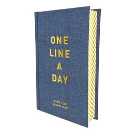 Denim One Line a Day: A Five-Year Memory Book