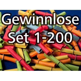 Rollless Assorted Colours, Set 1-200