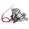 20pcs Warm White Model Street Lights Layout Lamppost Railway Train