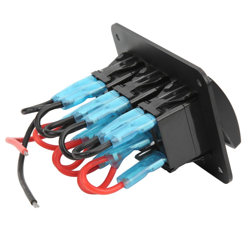 5Pin 3 Gang Rocker Switch Panel Led Light Bar Switch