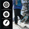 Lightweight Aluminum Frame Snowshoes with Dual Ratchet Bindings, Nylon Heel