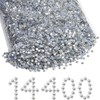 Beadsland Hotfix Rhinestones Bulk, 14400PCS Crystal Hot Fix Rhinestones for