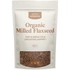 Organic Milled Flaxseed 200g Premium Cold Pressed and Ground Flax