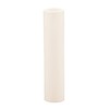 Creative Hobbies 4 Inch Tall Cream Plastic Candle Covers Sleeves