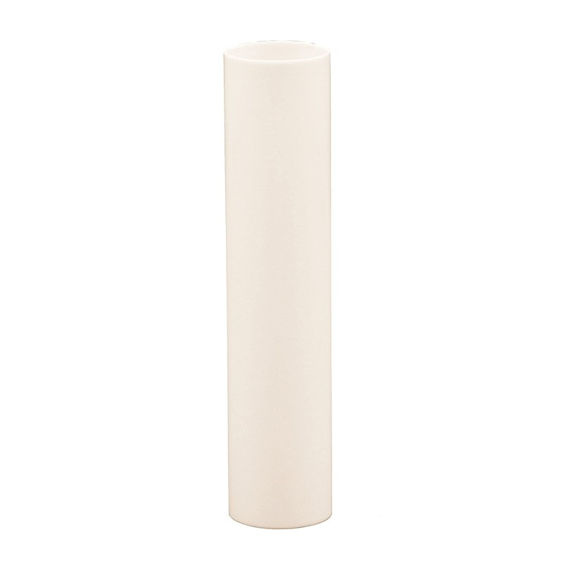 Creative Hobbies 4 Inch Tall Cream Plastic Candle Covers Sleeves