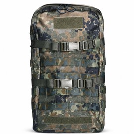 Zentauron Sprinter Pack Robust Daypack Made of Cordura, 13L Volume, Molle Absorption, Ideal as a Hydration Pack for Outdoor, Hiking, Military and Survival