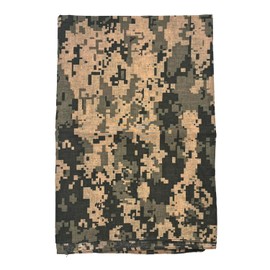 SoSun 22x22 Bandana, Face Mask, Square Scarf, Headwear, Multipacks Made From 100% Cotton (3, Digi Camo Grey, Khaki, Olive, 22 X 22 Inches)