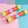 BIUWING Rainmaker Rain Sticks, Mini Wooden Musical Shake, Beaded Raindrops