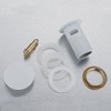 Antfly Drain Fitting Sink with Overflow, Drain Valve, Pop-Up Valve,