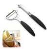 Vegetable Peeler, 2 Pcs Potato Peeler, Julienne Peeler, Zinc Alloy