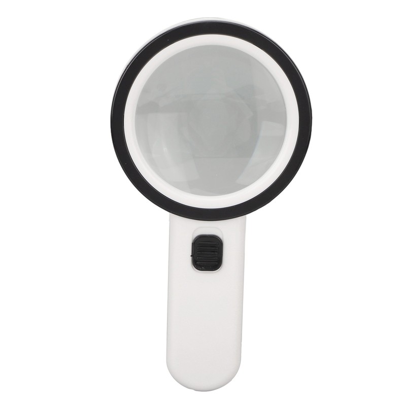 Handheld Magnifying Glass 30x Double Layer Optical Glass Lens Magnifier