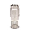 Foot Valve with Filter 1-1/4" NPT, Stainless Steel Bottom Valve,