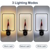 Starxing Wall Plant Holder with Light, 2 Pack Plant Wall