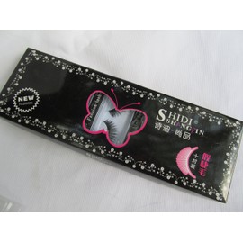 Fat-catz-copy-catz 10 pairs re-usable handmade false thick black eye lashes quality thick, long natural looking false eyelashes make-up (10 pairs #704 lashes)