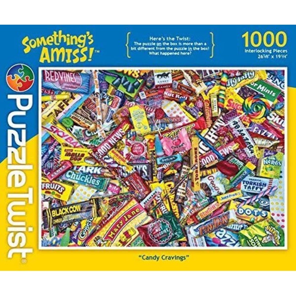 PuzzleTwist Jigsaw Puzzle | "Candy Cravings" | Something's Amiss! Series