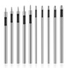10 Pcs Leather Hole Punch Cutter 0.5mm-3.5mm Hollow Punch Set