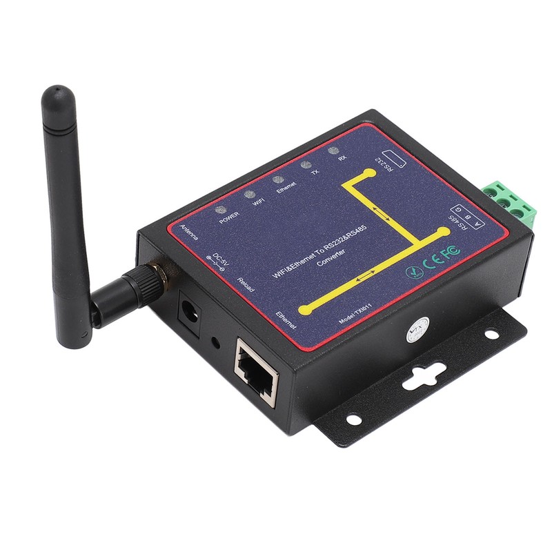 Serial Device Server Converter RJ45 Ethernet WiFi to RS232 RS485