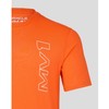 Castore Red Bull Racing F1 Max Verstappen Driver T-Shirt, Orange