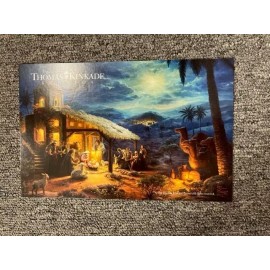Thomas Kinkade Studio Postcard The Nativity
