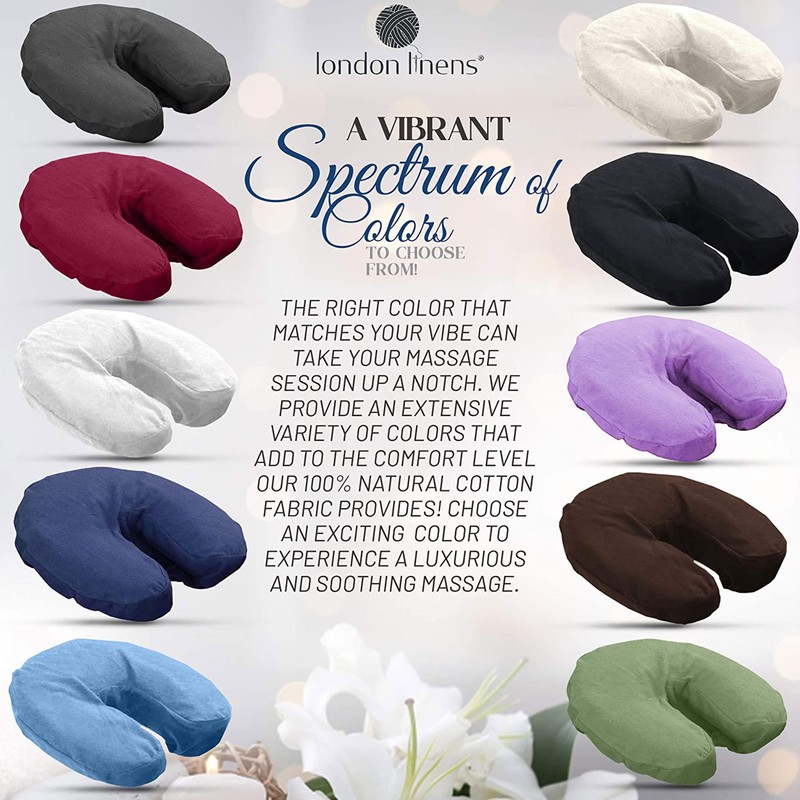 LONDON LINENS Pack of 4, Premium Extra Thick 100% Cotton