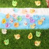 TAIXING Mini Ducks 100 Pieces, 10 Colours Mini Ducks Resin,