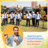 Yinkin 6 Pcs School Bus Driver Appreciation Gifts Bulk Bus