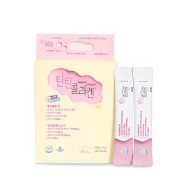 Baekse Food Tintin Collagen Stick 5g, 28 packets, 1 box / 백세식품 틴틴콜라겐 스틱 5g 28포 1박스