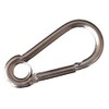 Merriway BH05010 Spring Snap Carabiner Hook with Eye, A2 316