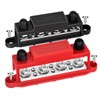 Bus Bar 12V 250A Power Distribution Block, 4 x 5/16"