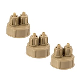 Hohopeti 3pcs Carbon Dioxide DIY Brine Shrimp Hatchery Kit Aquarium Bottle Cap DIY Aquarium Plants System Accessories Generator Portable Caps Abs Self Made Equipment