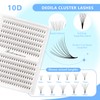 12Rows -Dedila Large Tray 10D Premade Fans Volume Eye Lashes
