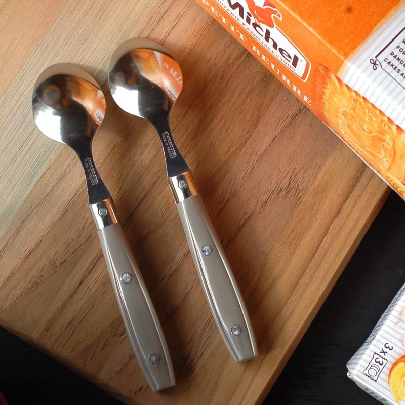Bistro Cutlery, Cafe Spoon, Filet Collection, Made in France, Set