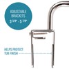 DMI Chrome Plated Grab Bars For Bathtubs And Showers For
