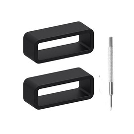 Chimei Rubber Watch Band Loop Sillicon Watch Strap Keeper Replacement Holder Ring 12mm