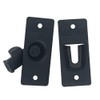 Door Hasp Latch 90 Degree, Stainless Steel Safety Angle Locking