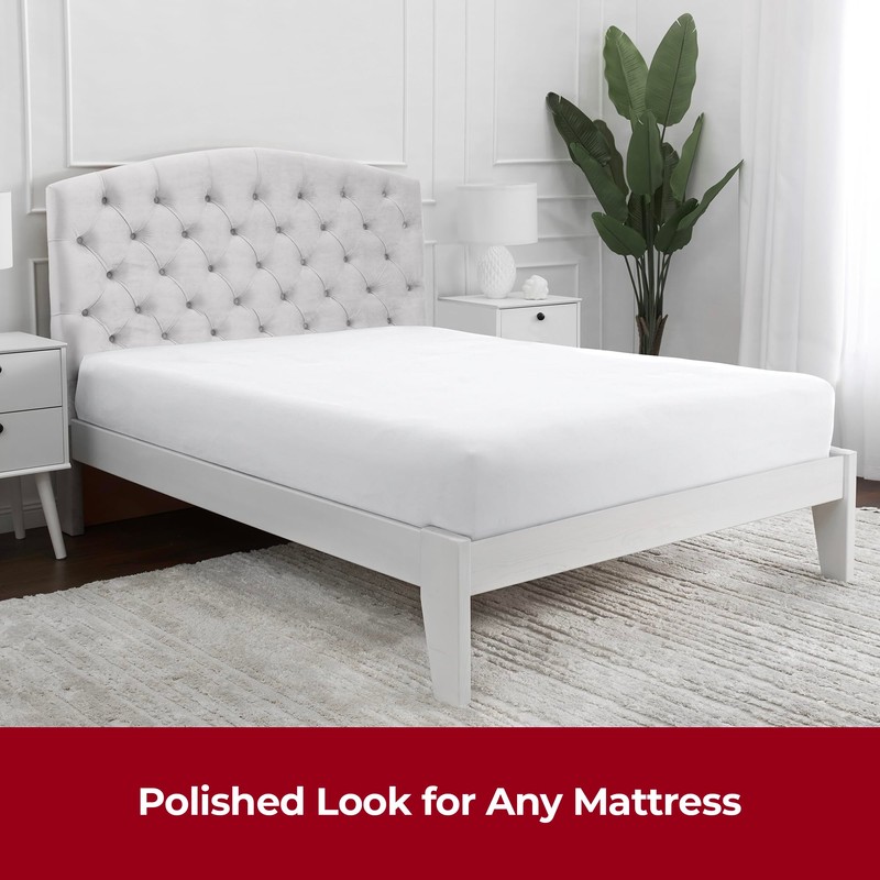 Mellanni Double Fitted Sheet Deep Fit 30 Cm - All