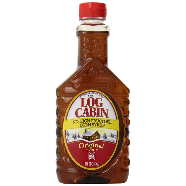 Log Cabin Original Pancake Syrup, 12 Fl Oz (Pack of