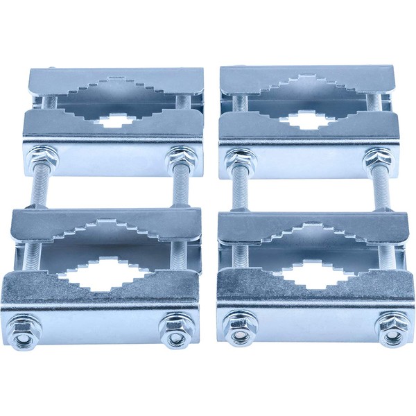 Double Mast Clamp Set with 2 Clamps for Mast to