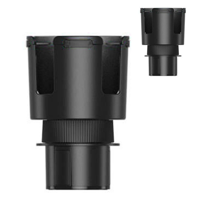 2 in 1 Car Cup Holder with Adjustable Base Shockproof