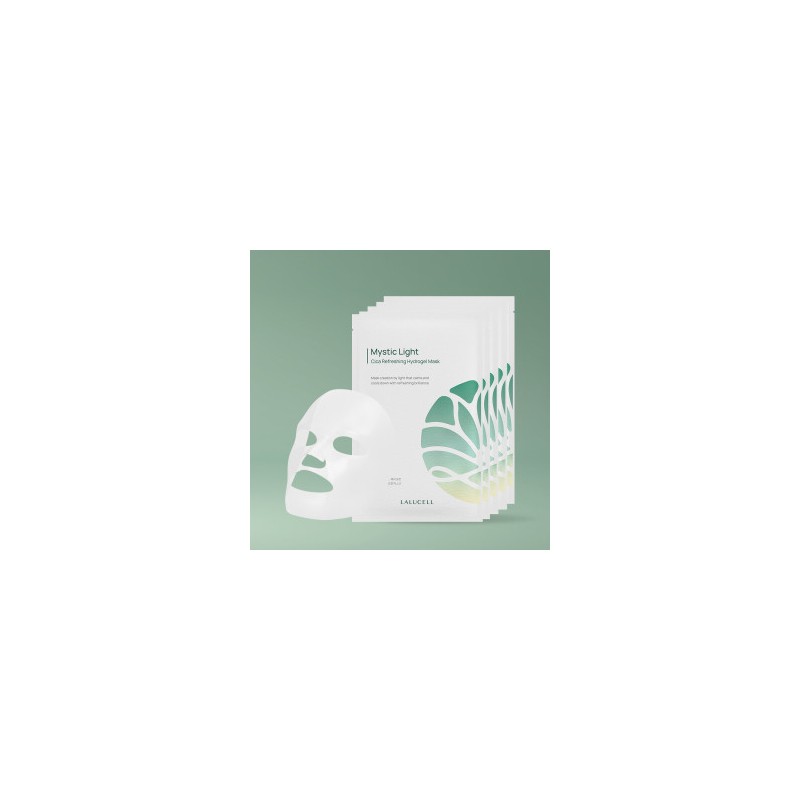 Mystic Light Cica Refreshing Hydrogel Mask 5 sheets / 미스틱