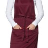 ZOLLNER Apron with Bib 65% Polyester, 35% Viscose, 75 x