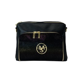 Salvadore Feretti Women's Crossbody Bag Sf0553, Black, one Size